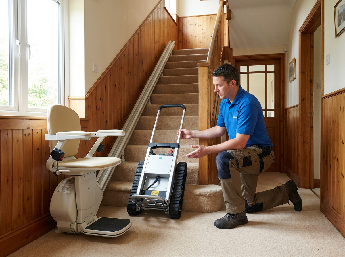Universal Plus rolstoel traplift